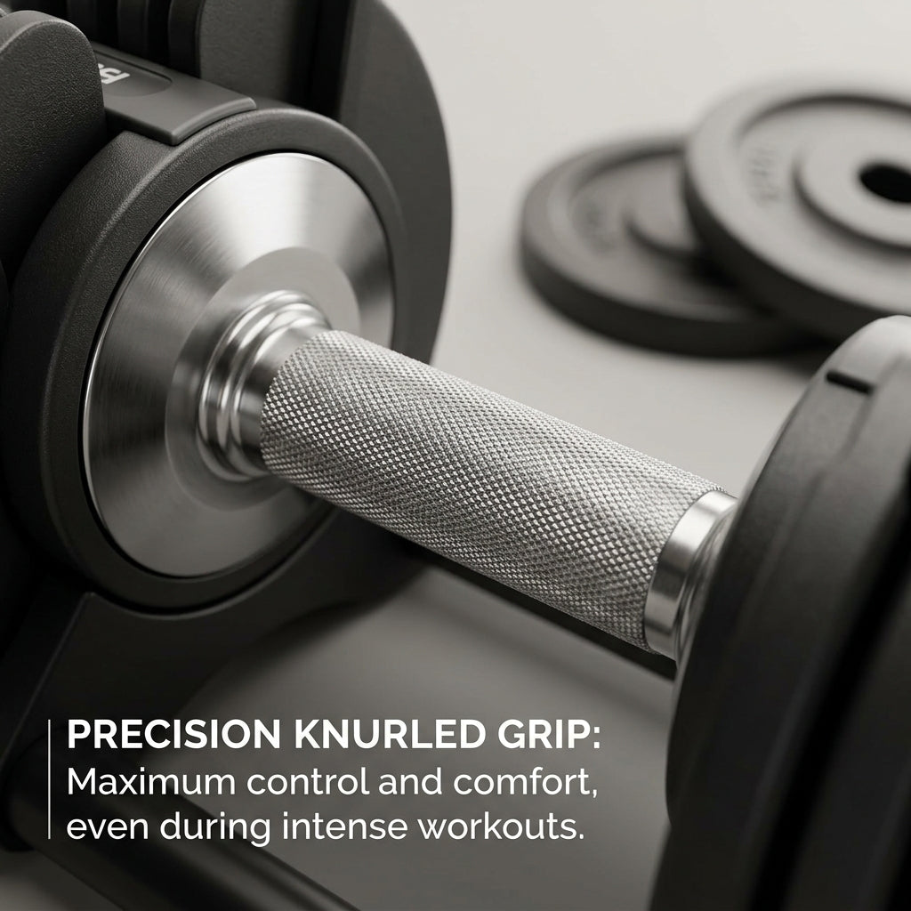 Portable Adjustable Dumbbells, Quick Lock Weight Dumbbells, Foldable Compact Fitness Gear for Indoor & Outdoor Exercise